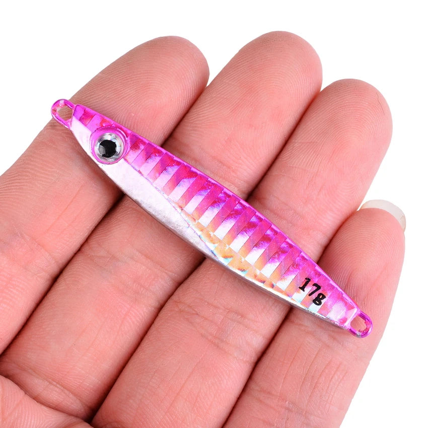 Metal Jig Fishing Lure 7g–40g – Leurres de pêche métal pour mer