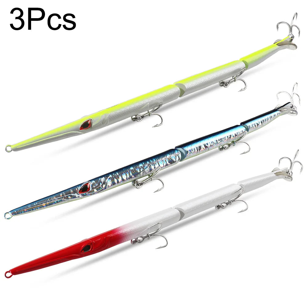 Leurre Poisson Articulé 25,5cm – Swimbait Multi Joint Slow Sinking Haute Efficacité