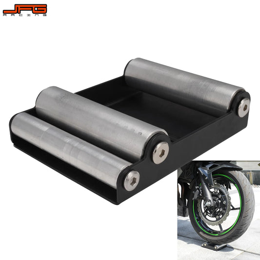 Support de nettoyage de pneus de moto, support de lavage portable à chaîne